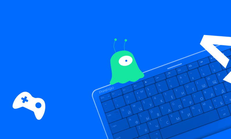 Сайт для стартапа интуитивной клавиатуры Clevetura