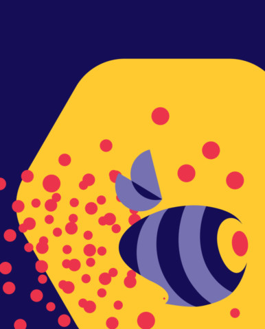 Рестайлинг айдентики чат–платформы Beesender