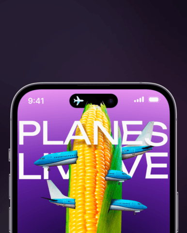 Редизайн мобильного приложения Planes Live