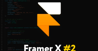 Знакомство с Framer X. Часть 2