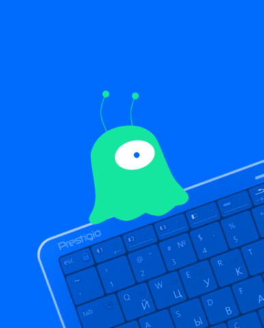 Сайт для стартапа интуитивной клавиатуры Clevetura
