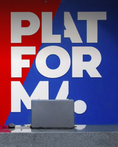 Айдентика барбер-пространства Platforma