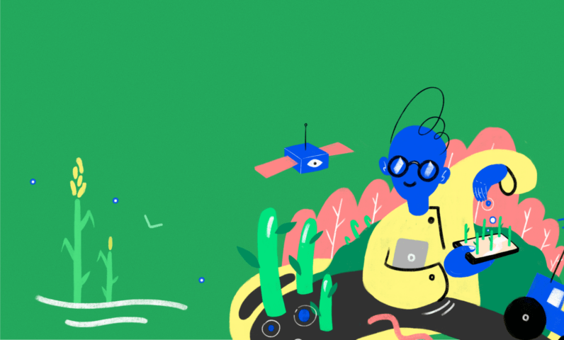 Сайт платформы точного земледелия OneSoil