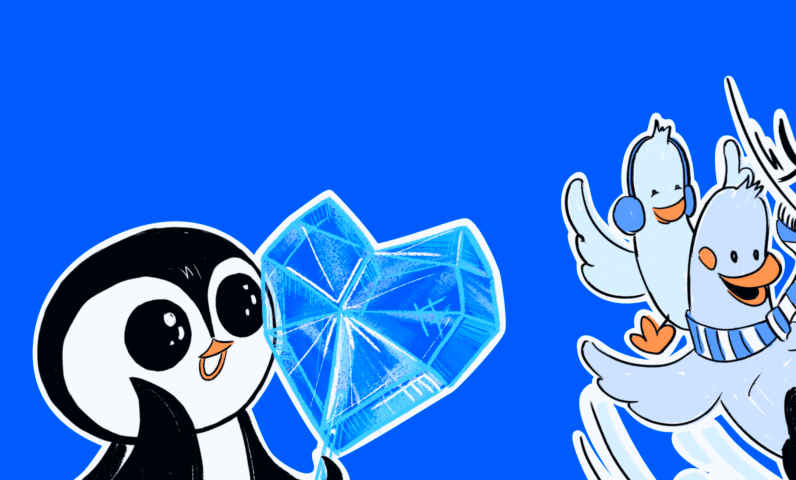 Стикерпак телеграм для благотворительной организации Детские деревни SOS