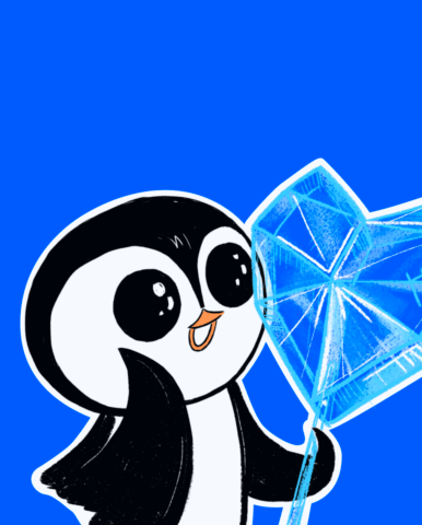 Стикерпак телеграм для благотворительной организации Детские деревни SOS