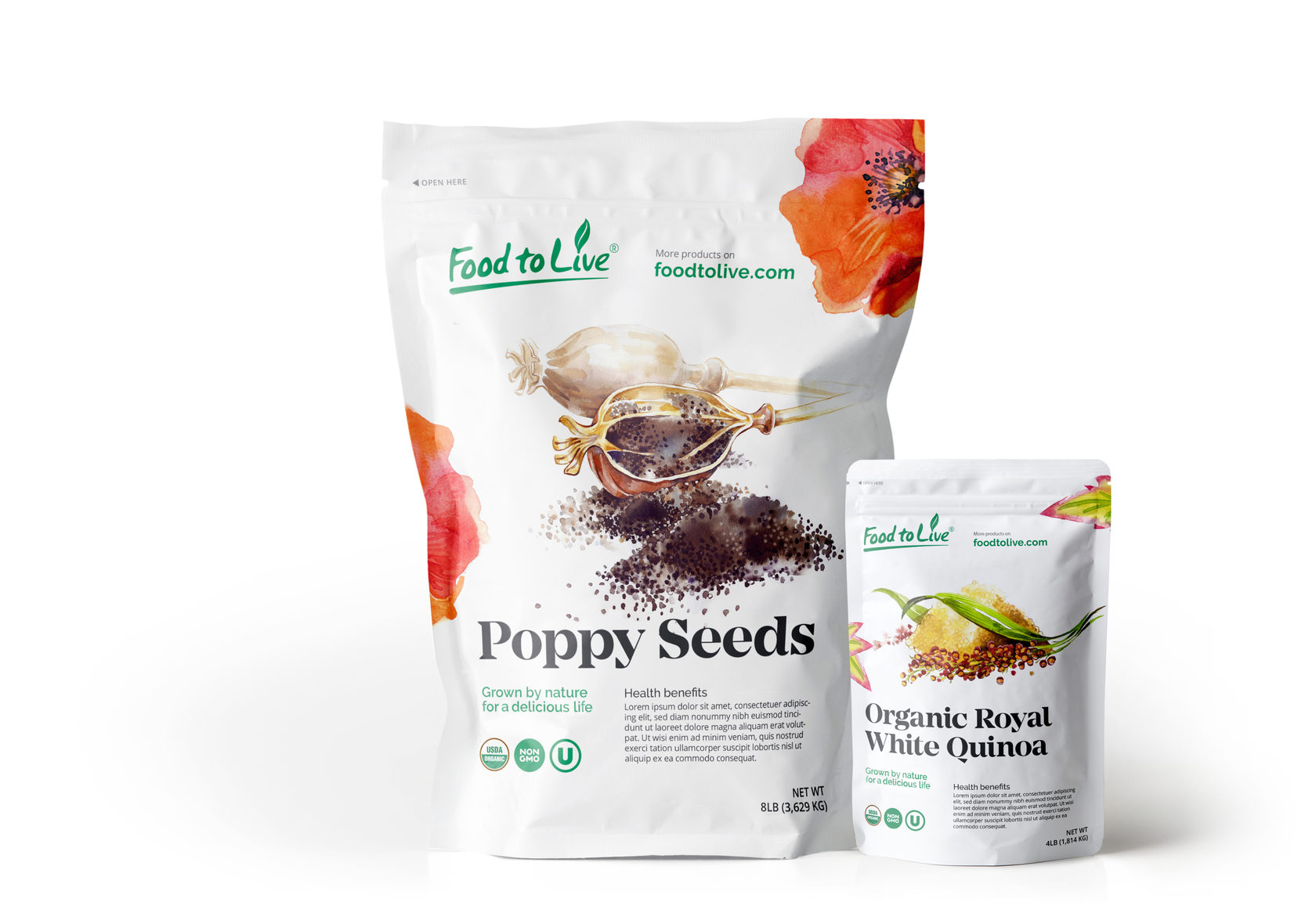 Кейс Food to Live. Новая упаковка в разном формате